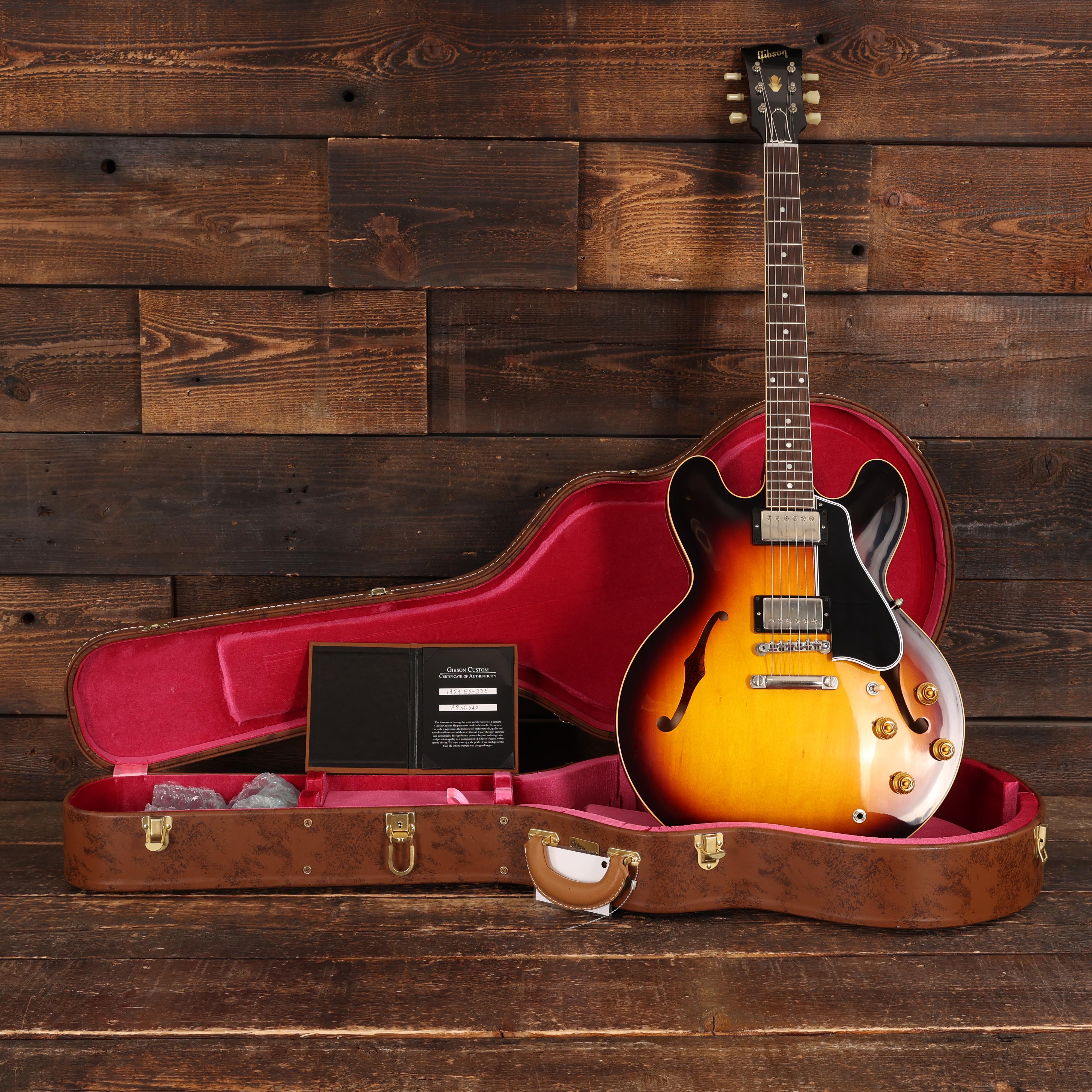 Gibson Custom Shop 1959 ES-335 Reissue VOS in Vintage Burst